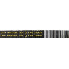 Ремень 1246 J5 стиральной машины Bosch/Siemens Ремень 1246 J5 стиральной машины Bosch/Siemens